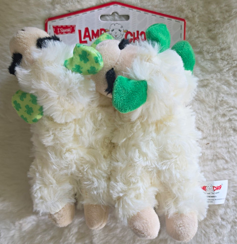 Lamb chop plush - lamb, squeaky